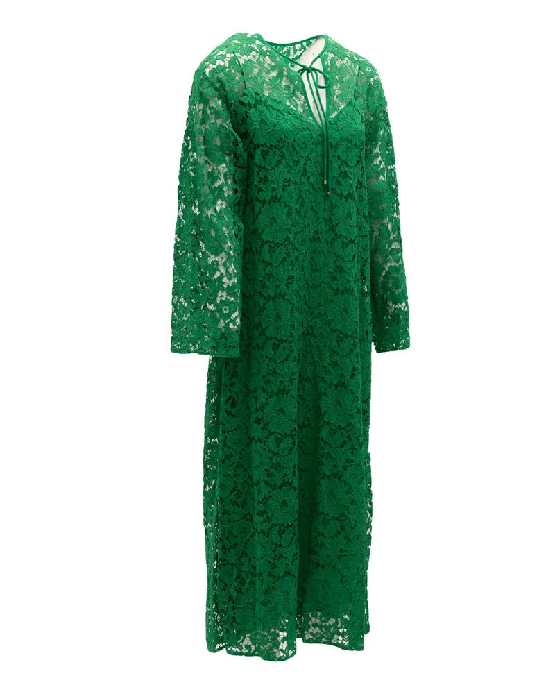 Valentino Garavani Lace Dress — Green Green