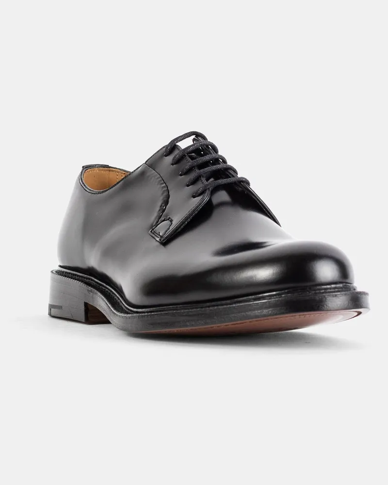 Church's Men's Shannon Black Flat Shoes Black