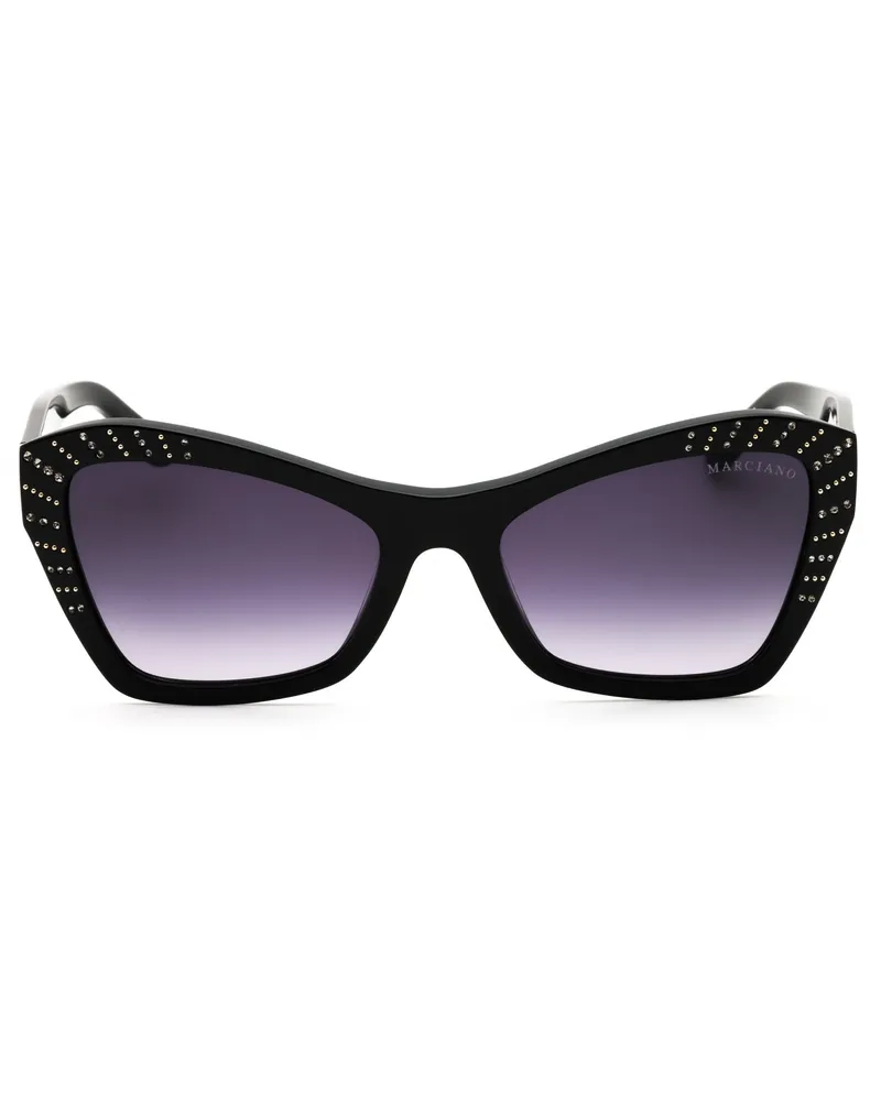 Guess Women's Gm00020 Sunglasses Black Black