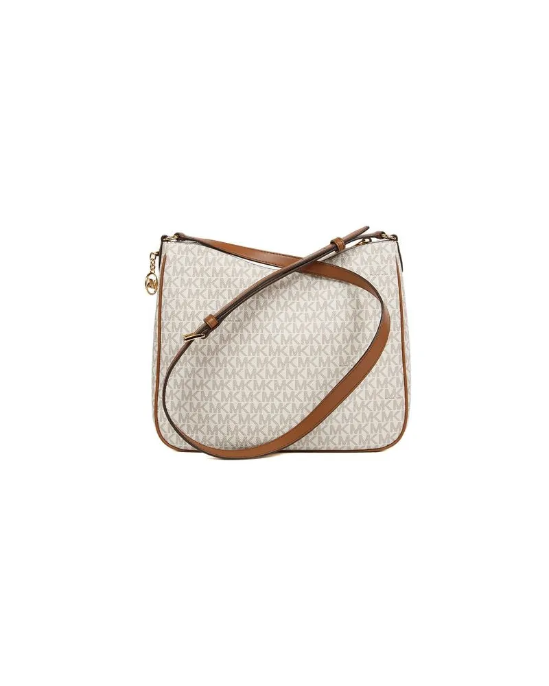 Michael Kors Nayla Crossbody Bag — Beige Beige