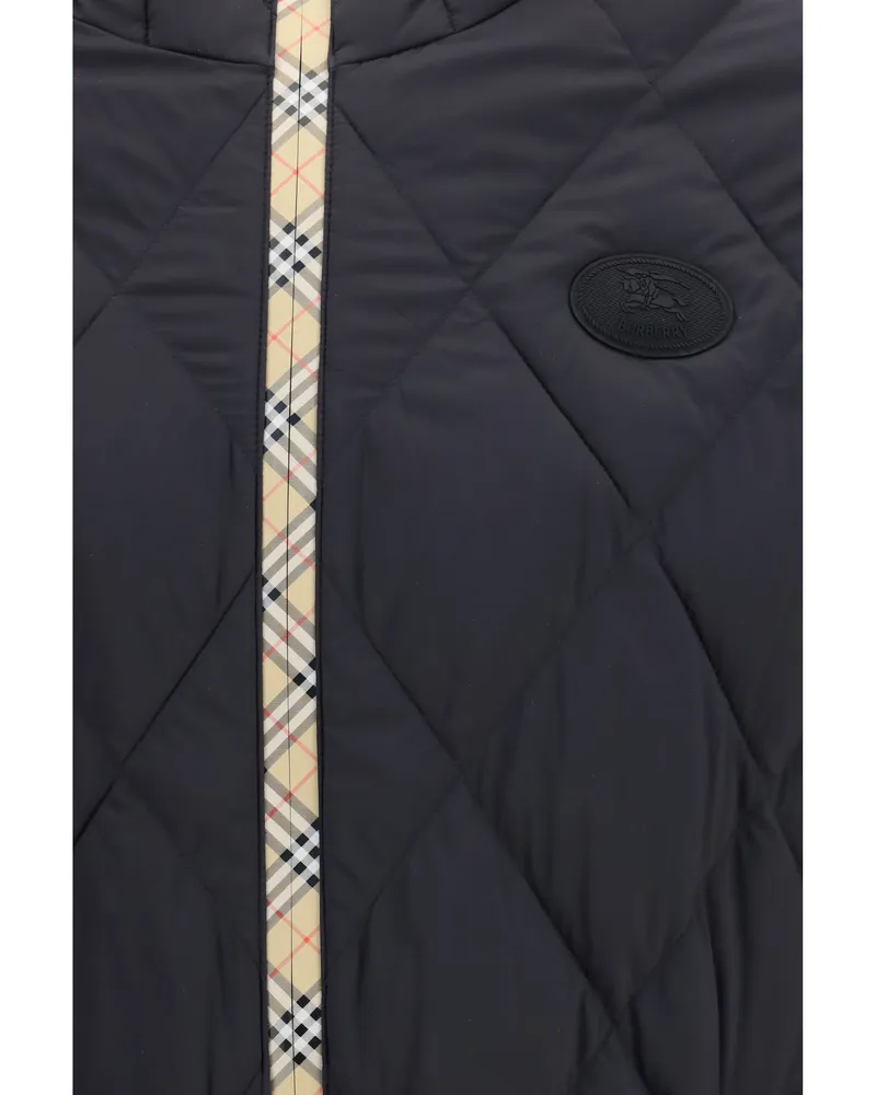 Burberry Down Jacket — Black Black