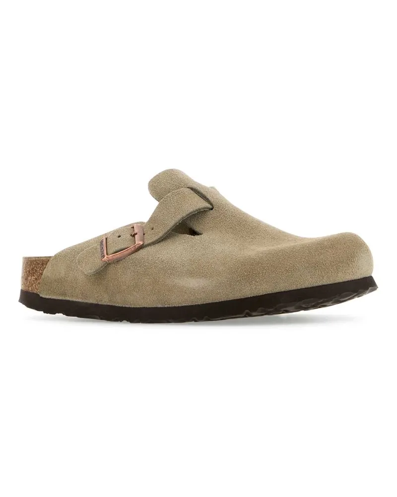 Birkenstock Suede Slipper — Taupe Taupe