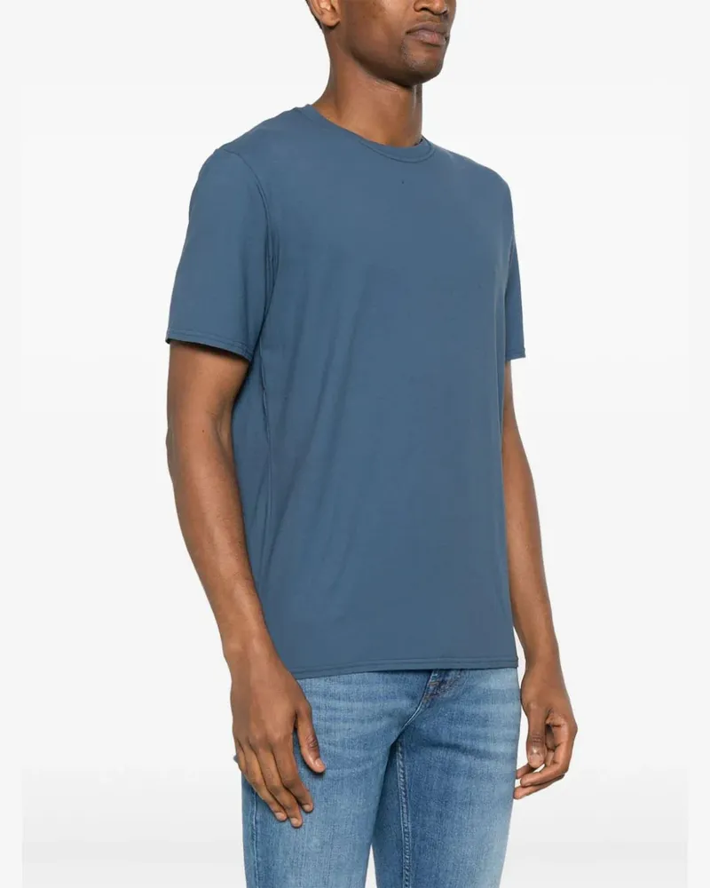 Fedeli Men's Short-Sleeve Cotton T-Shirt Ss24 M Cobalt