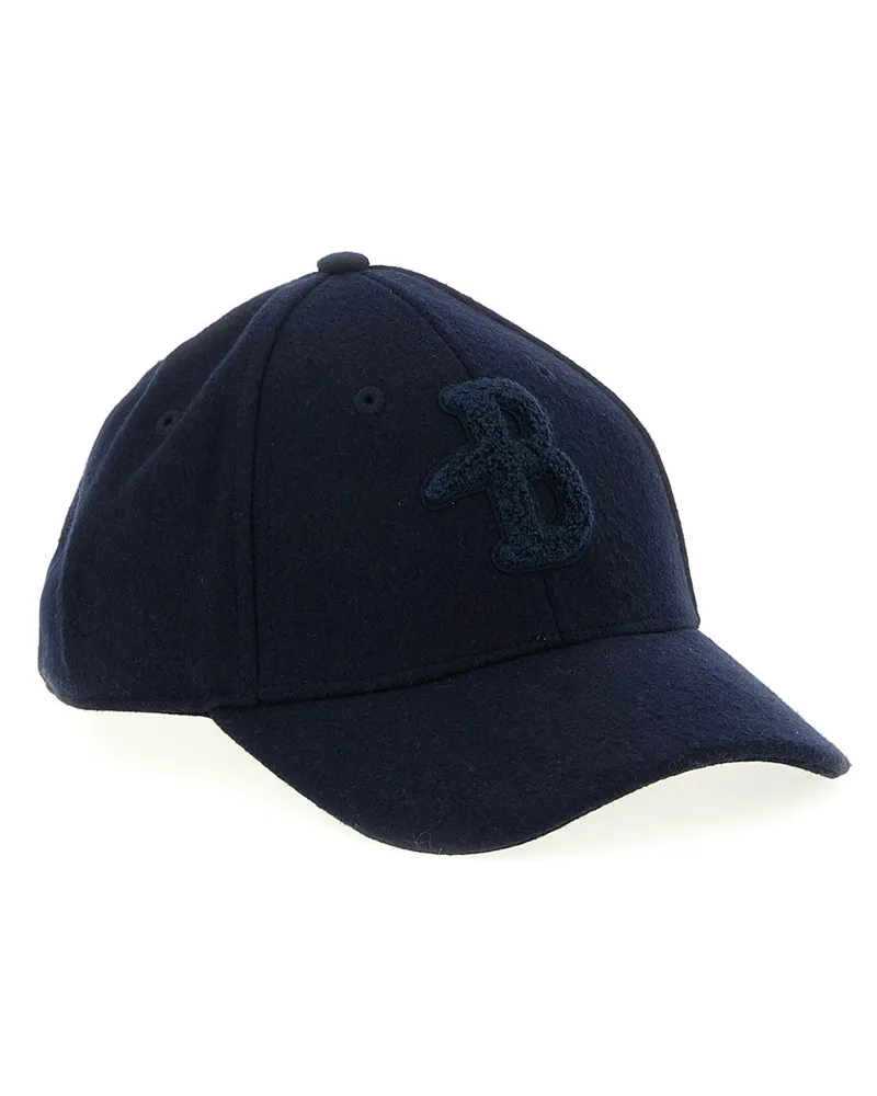 Ballantyne Terry Logo Baseball Cap — Navy Navy