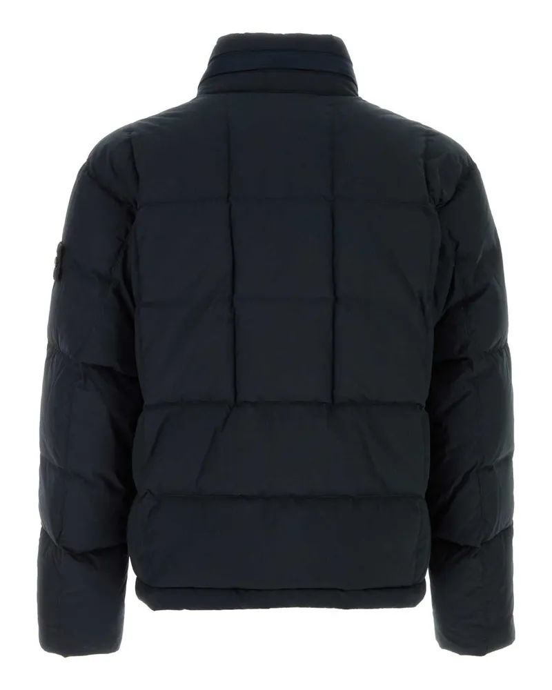 Stone Island Cotton-Blend Down Down Jacket — Navy Navy
