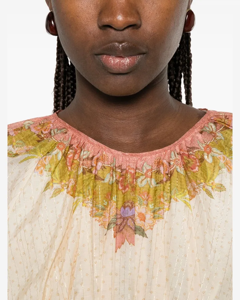 Zimmermann Indra Dress — Beige Beige