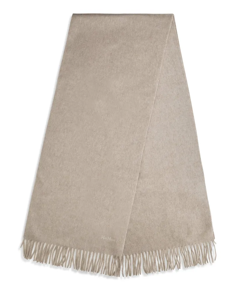Max Mara Women's Baci Cashmere Scarf Cacha Kashmir-Capra Hircus Kashmir/capra Scarfs Beige