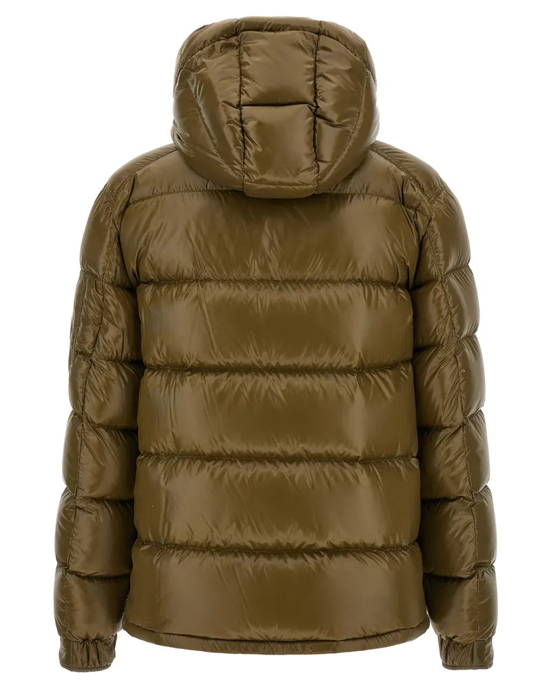 Herno Quilted Polyamide Down Jacket — Green Green