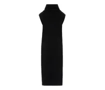 Women's Cashmere-Wool Blend Tunic Black Tunics