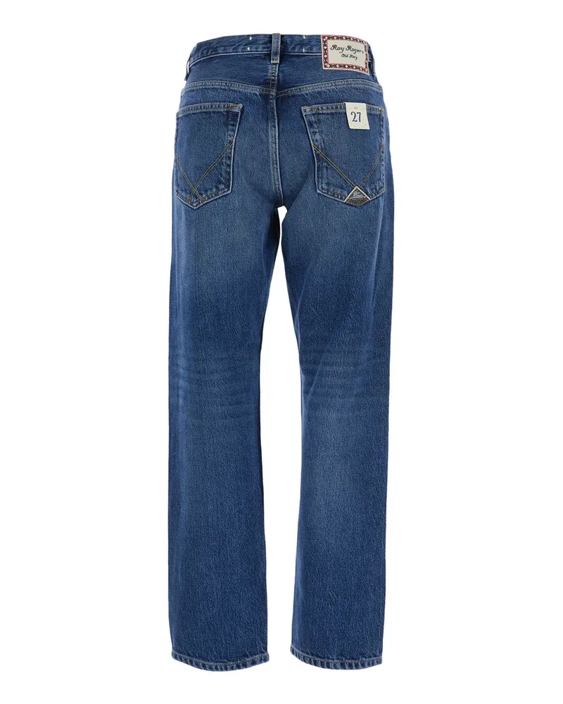 Roy Roger's Tilda Old Glory Jeans — Blue Blue