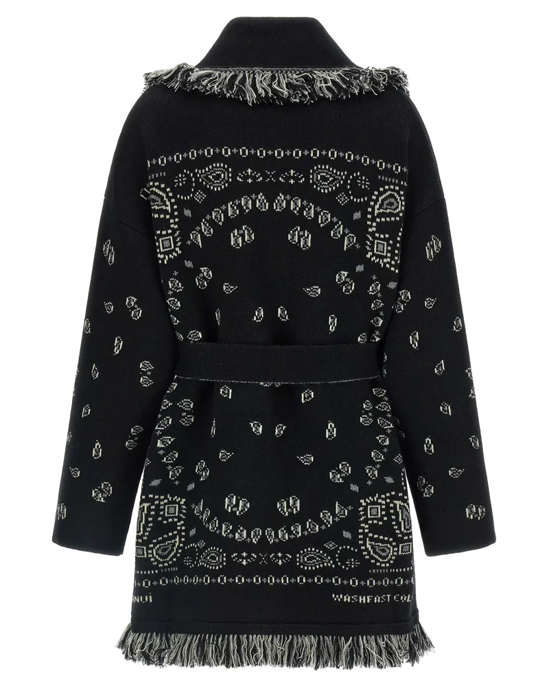 Alanui Women's Black Cashmere Cardigan Clothing Black
