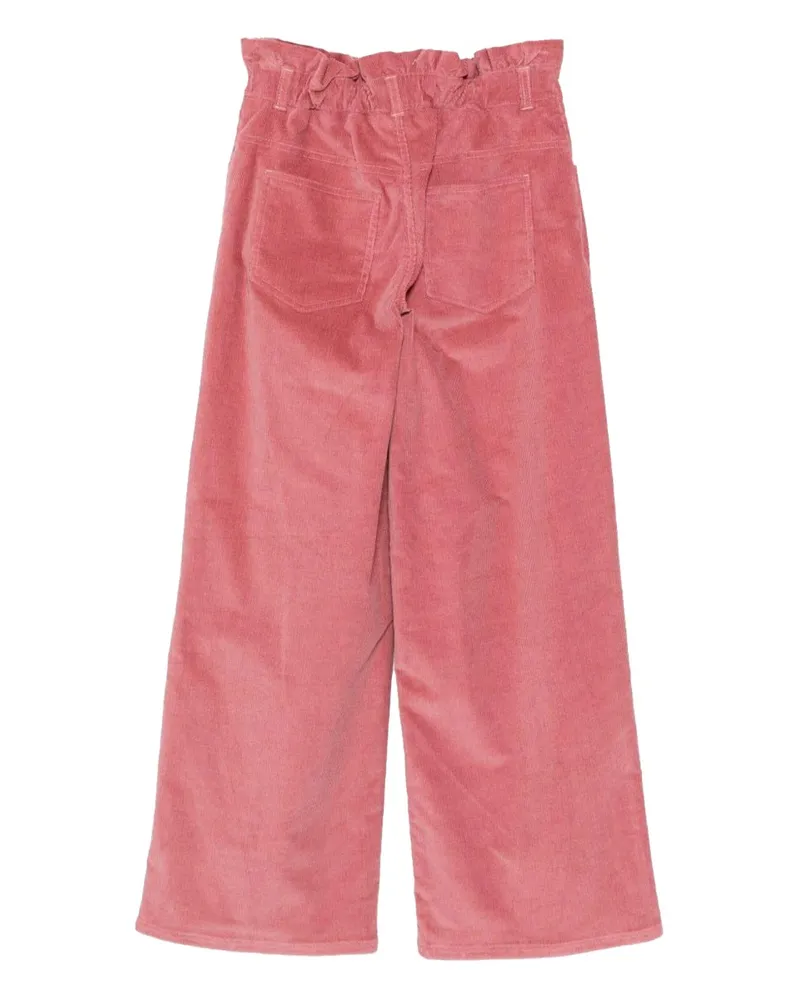 Fendi Stretch Corduroy Trousers — Pink Pink