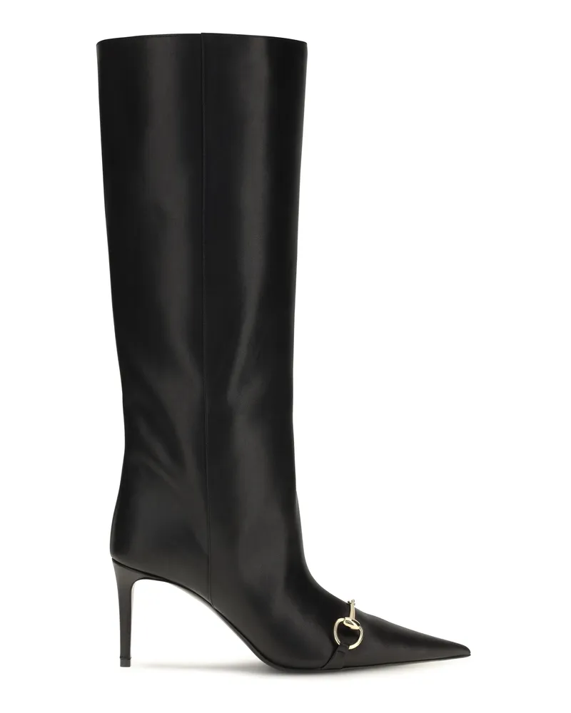 Gucci Horsebit Boots — Black Black