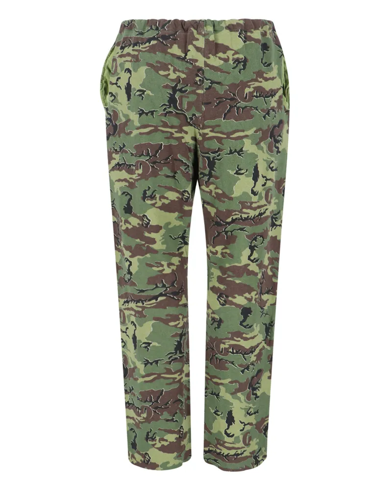 GALLERY DEPT. Men Trousers Multicolour Cotton Green