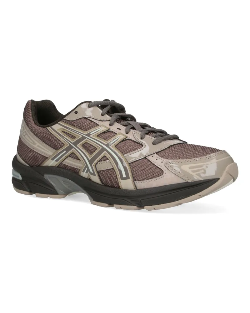 Asics Unisex Sneakers Brown Synthetic Leather Brown