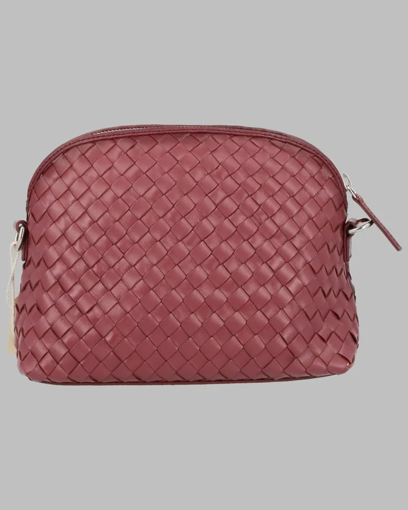 Dragon Diffusion Chunky Fellini Clutch — Bordeaux Bordeaux
