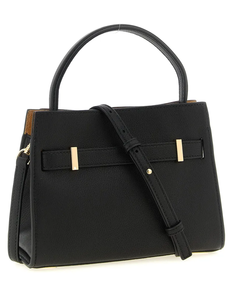 Tory Burch Women's Black Lambskin Crossbody Bag Black