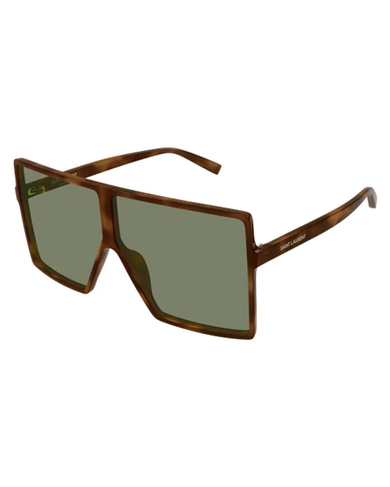 Saint Laurent SL909 Sunglasses — Brown Brown