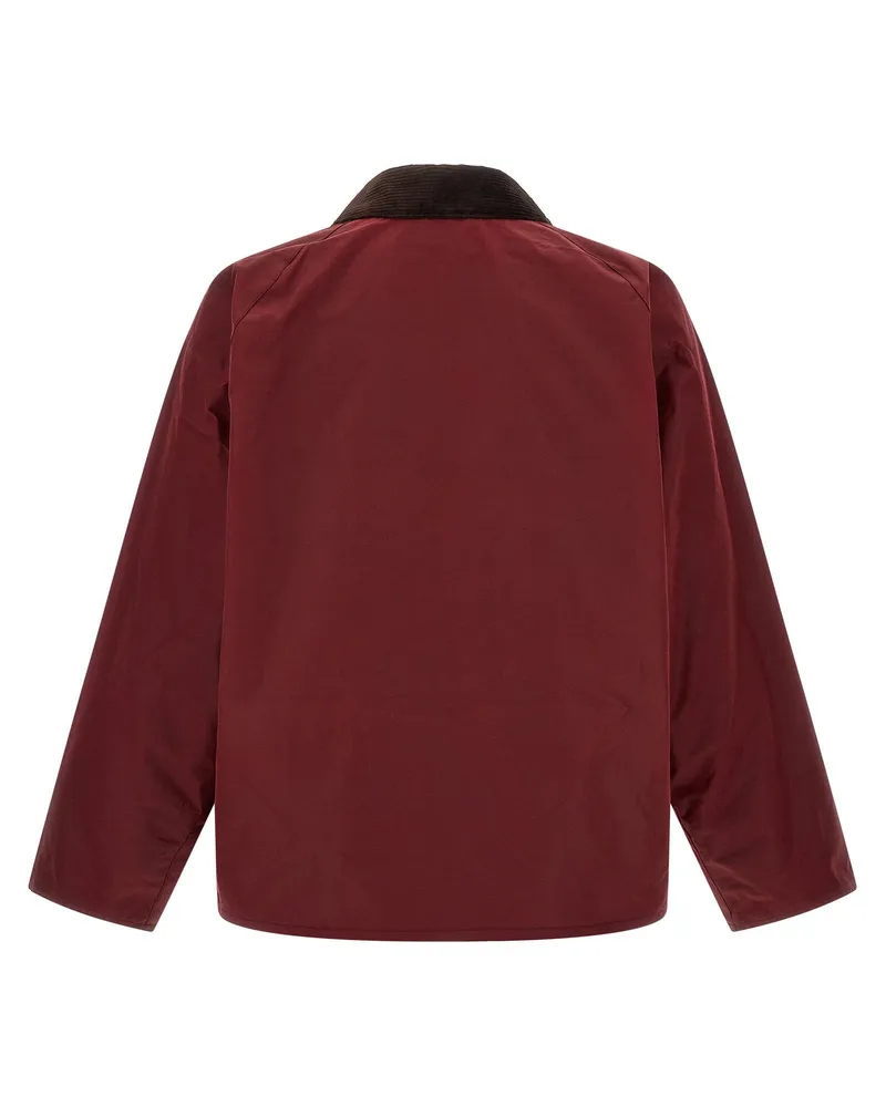 Barbour Jacket — Burgundy Burgundy
