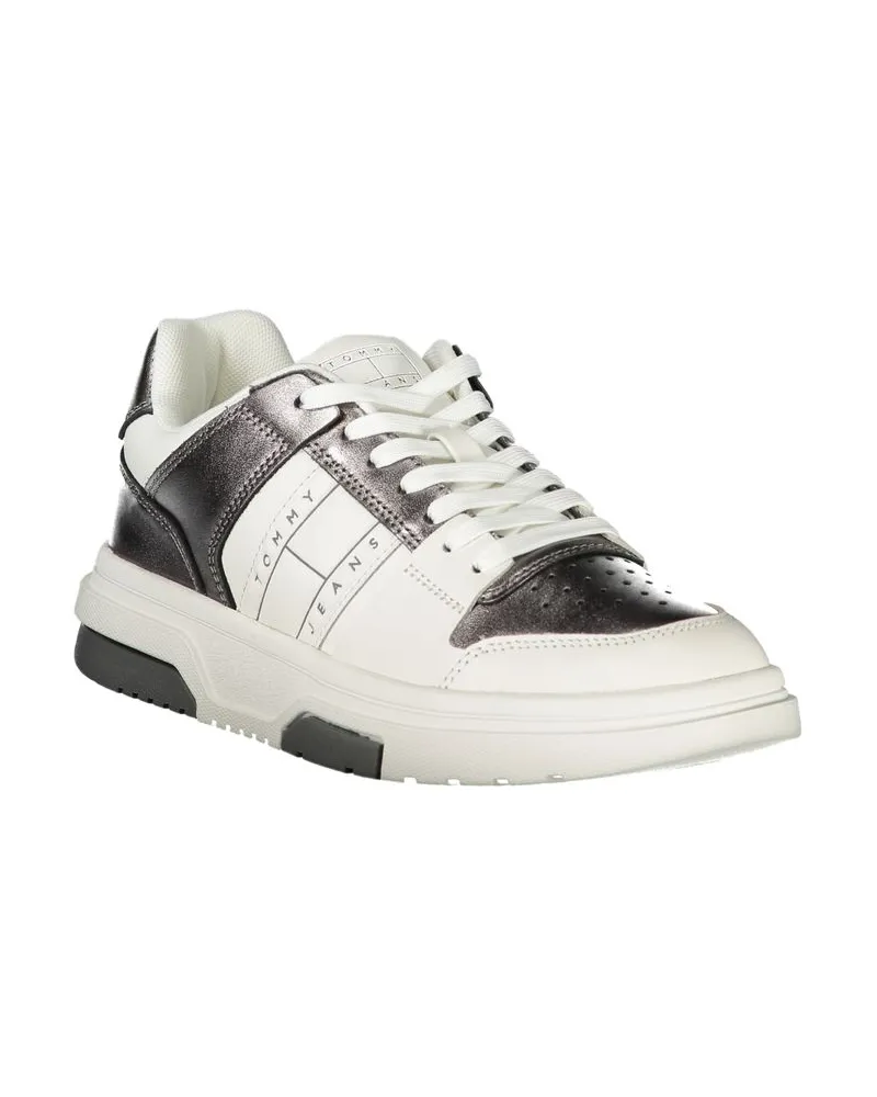 Tommy Hilfiger Metallic Colorblock Sneaker — White White