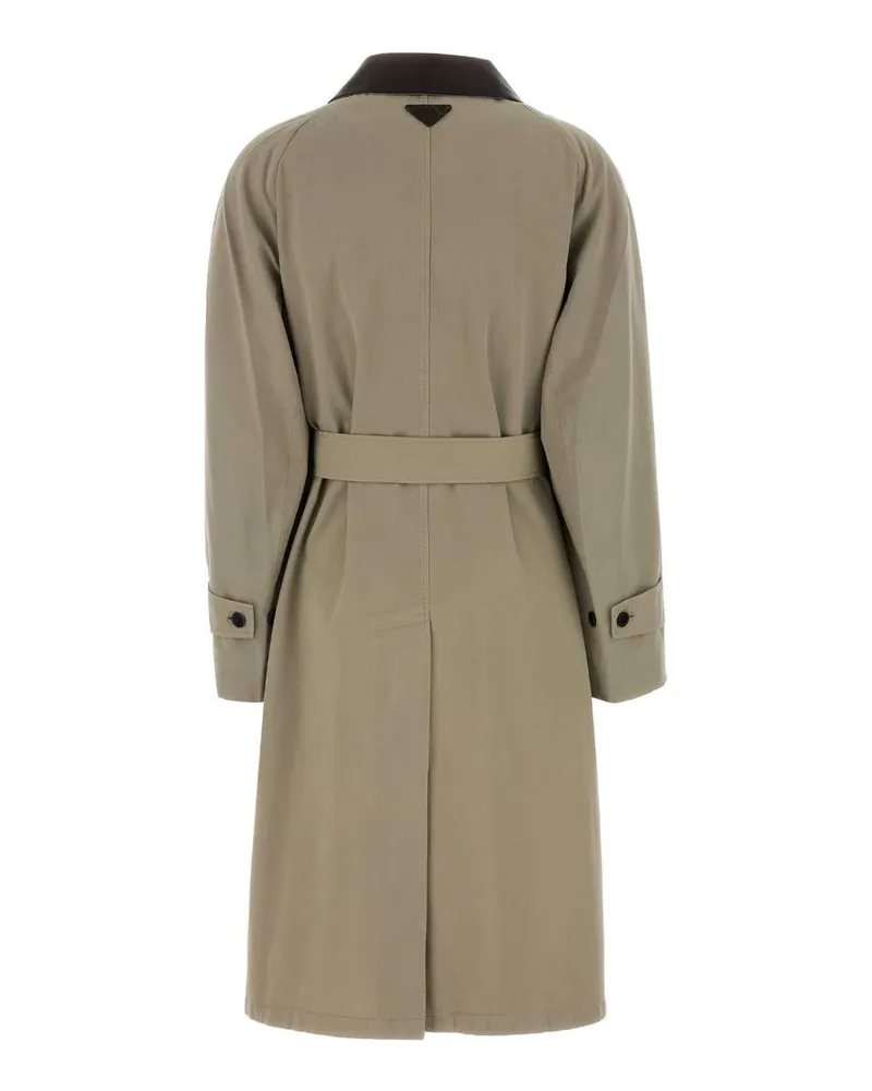 Prada Soprabiti Coat — Beige Beige