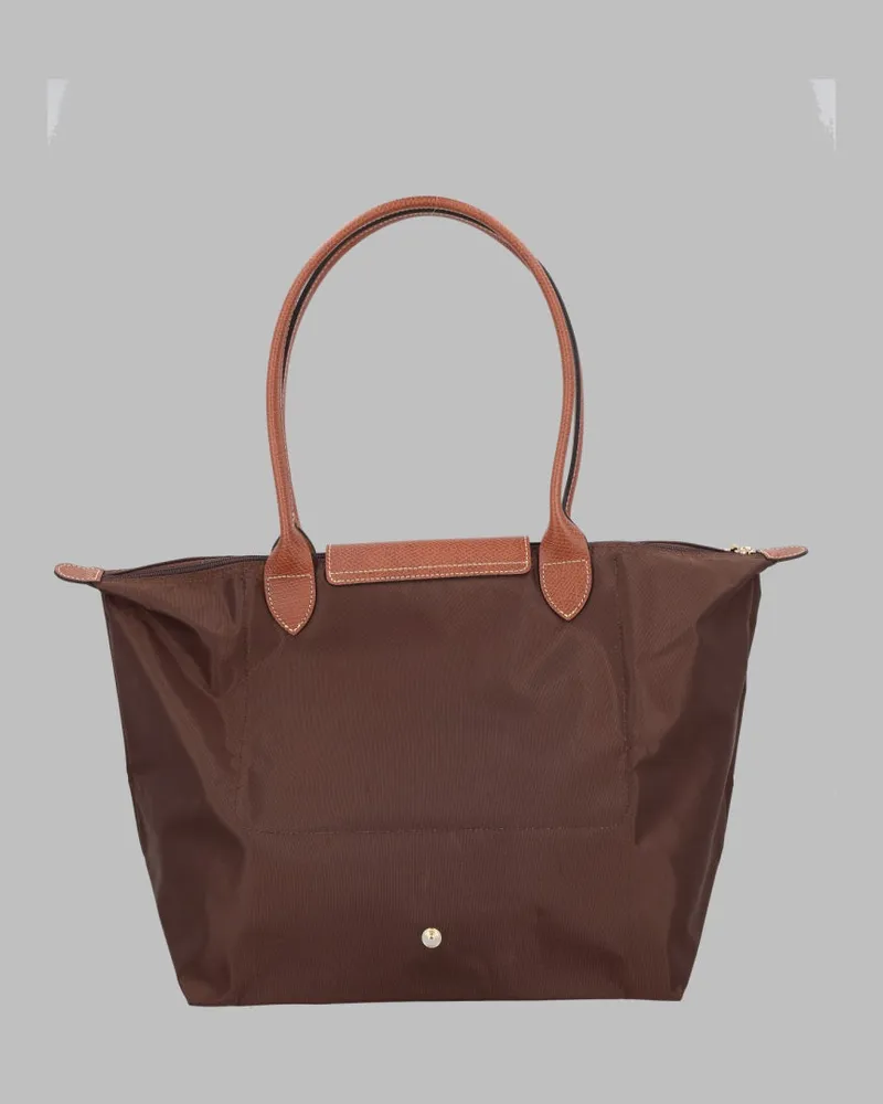 Longchamp Women's Shoulder Bag Le Pliage Brown Polyamide Brown