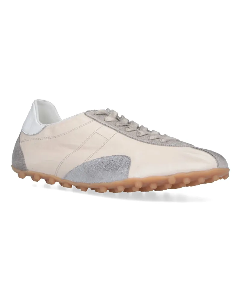 Maison Margiela Men's Sneakers White Upper: Goat Leather White