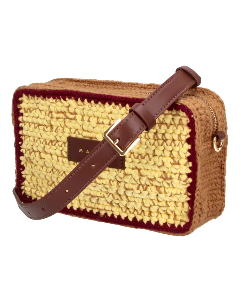 Marni Women's Bags Brown Wool Brown