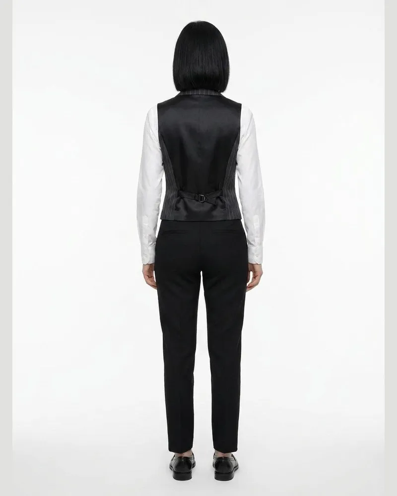 Dolce & Gabbana Women Multicolor Wool Waistcoat Clothing Black