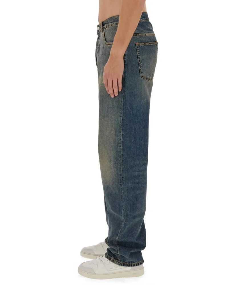 Etro Regular Fit Denim Jeans — Blue Blue