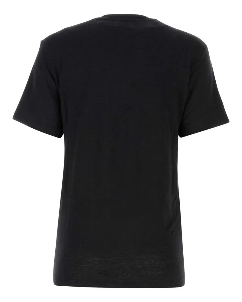 Étoile Isabel Marant Women Black Linen Zewel T-Shirt Black