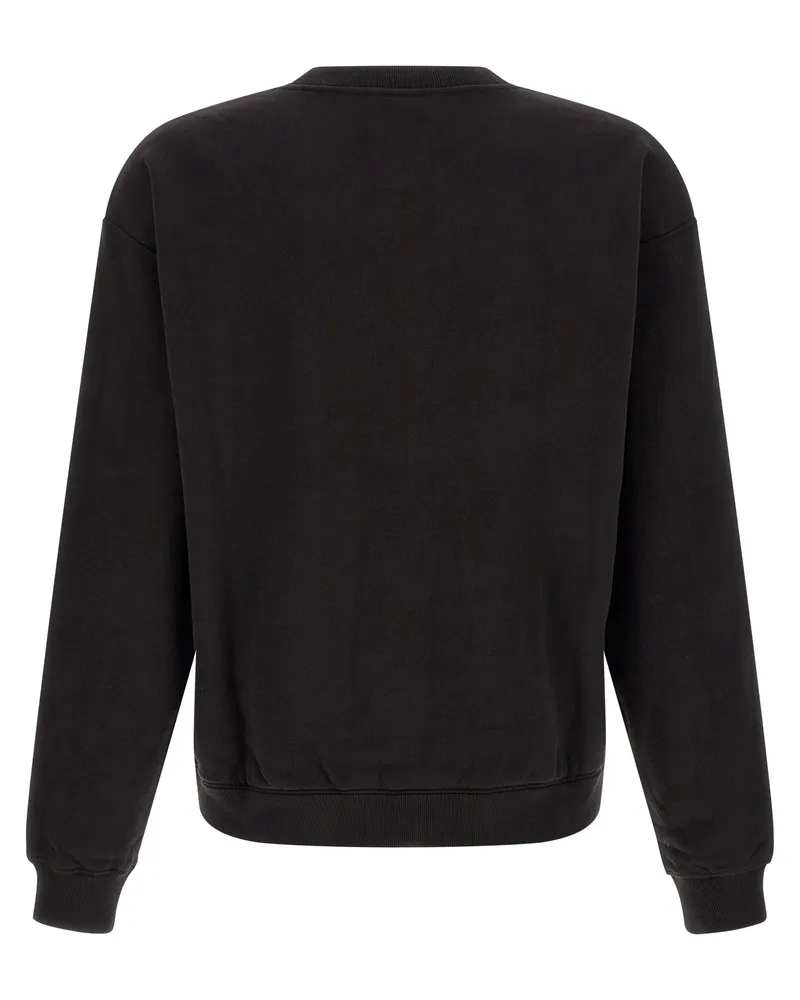 Dolce & Gabbana Logo-Plaque Sweatshirt — Black Black