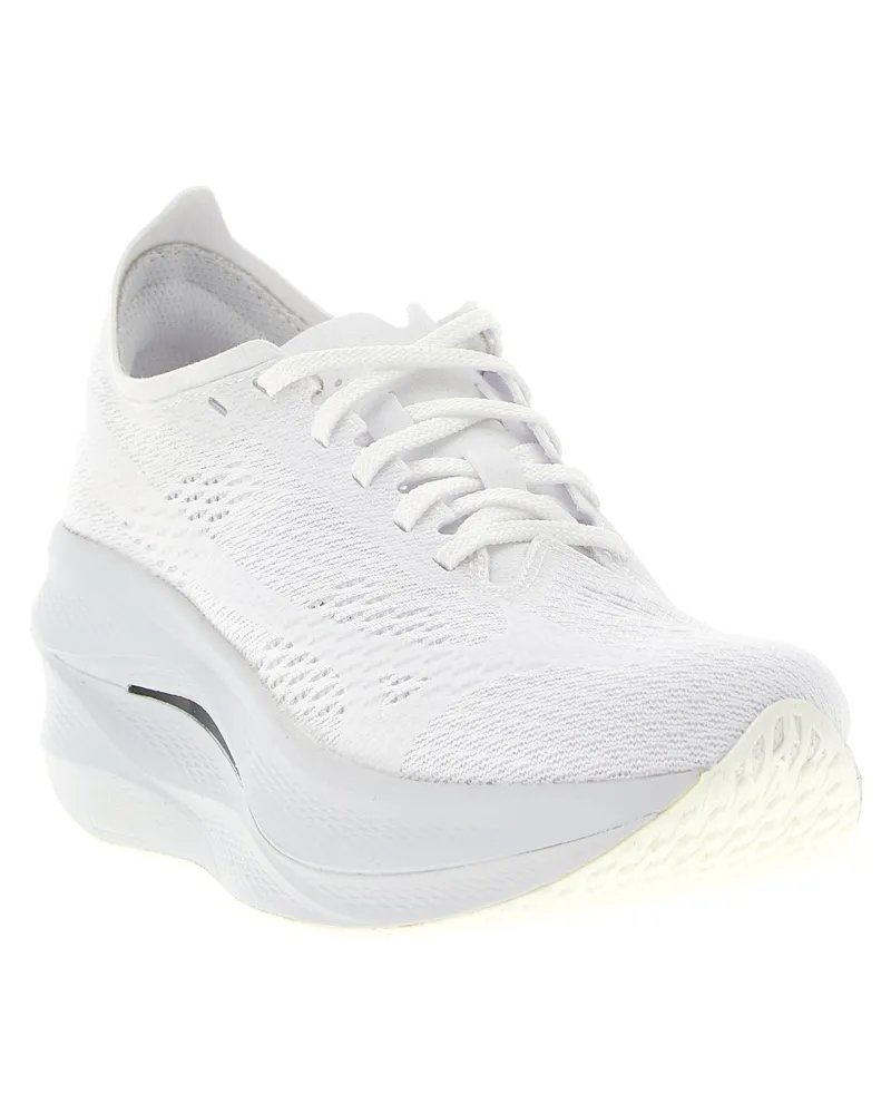Comme des Garçons Women's White Synthetic Athletic Sneakers White