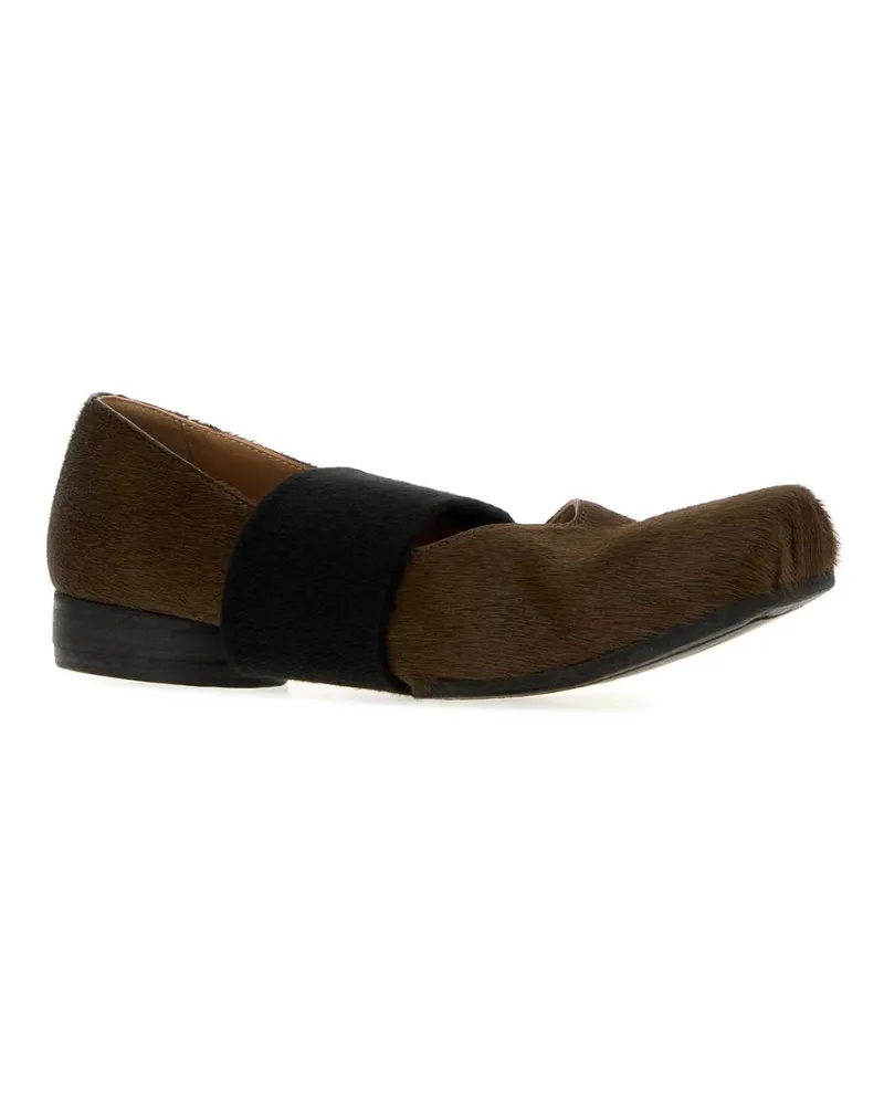 Uma Wang Shoes Ballerinas — Brown Brown