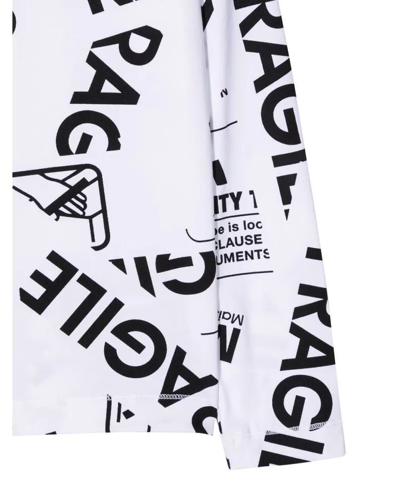 Maison Margiela Cotton-Elastane Stretch T-Shirt — White White