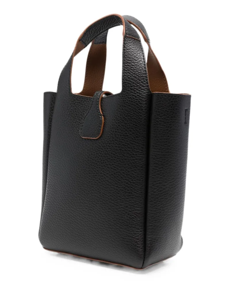 Hogan Top Handle Bag — Black Black