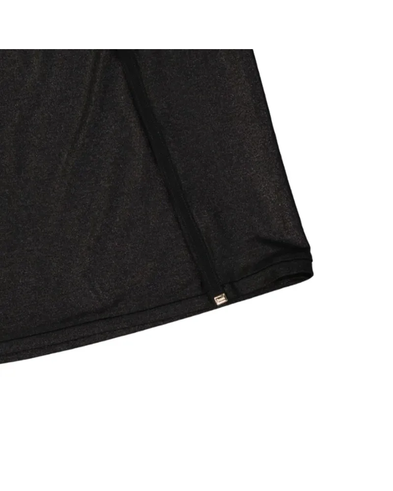Herno Women's Black Elastane T-Shirt Black