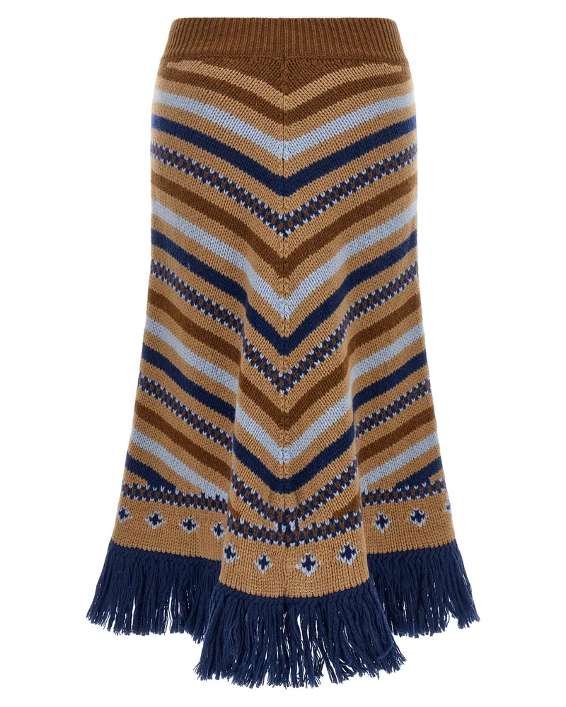 Alanui Skirt — Camel Camel