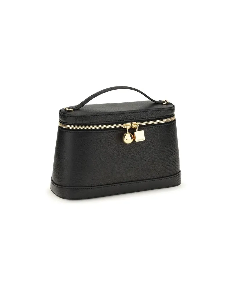 Jacquemus Top Handle Bag — Black Black