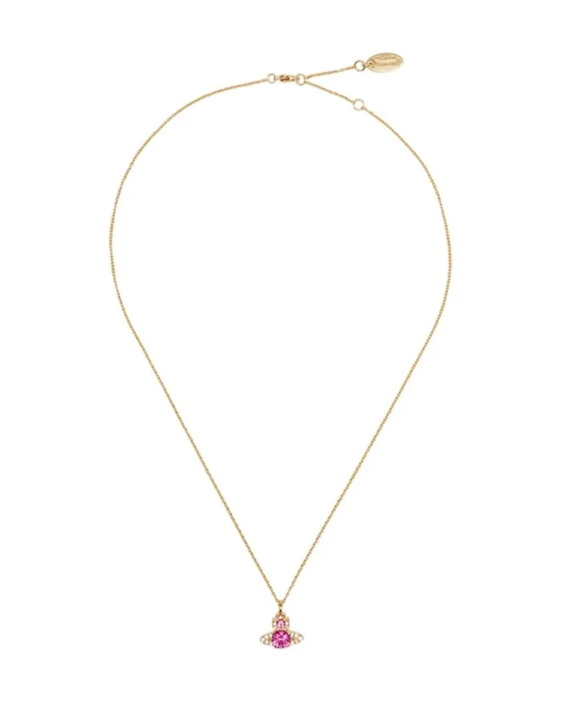 Vivienne Westwood Women's Ismene Necklace Metal Pink Jewelry-Watches Necklaces Gold