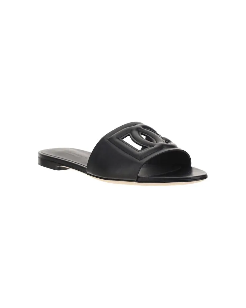 Dolce & Gabbana Millenials Sandals — Black Black