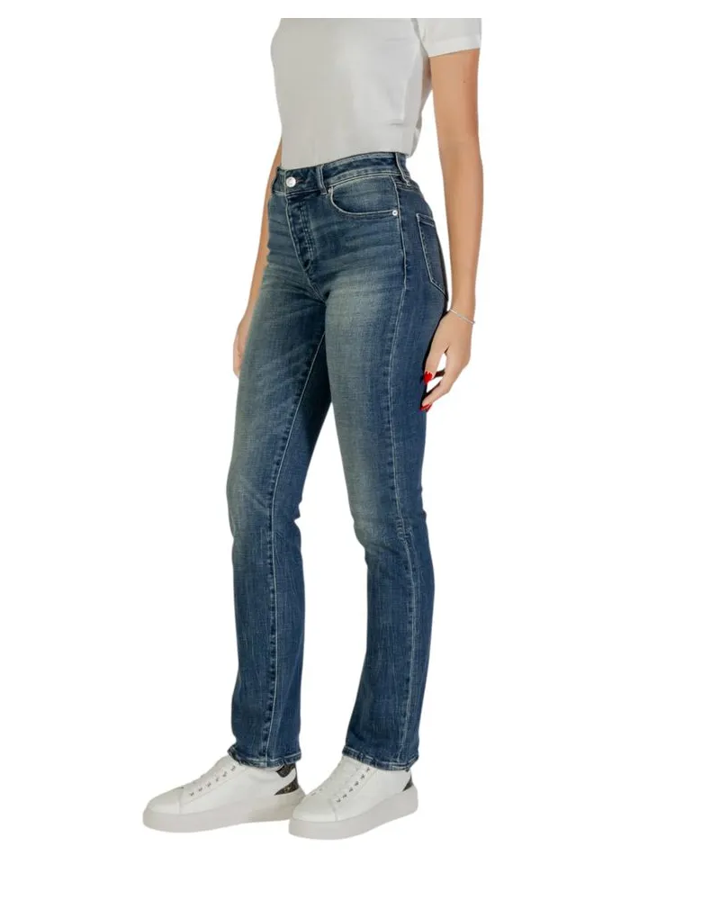 Armani Exchange Cotton Skinny Jeans — Blue Blue