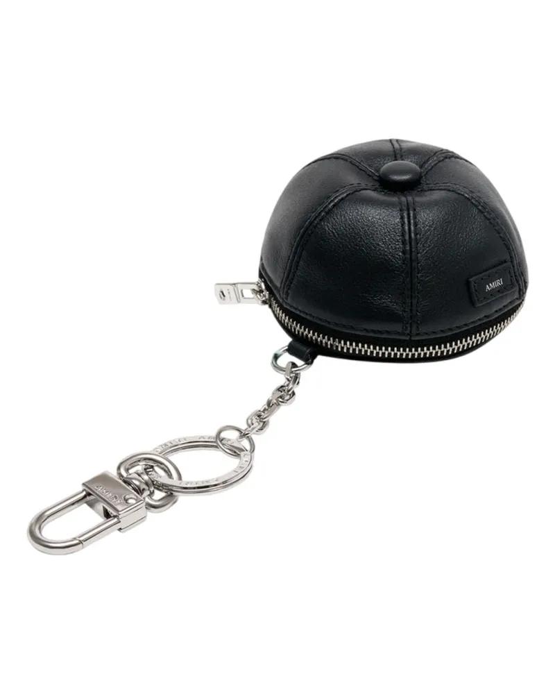 Amiri Women's Coin Purse Black Calfskin Black