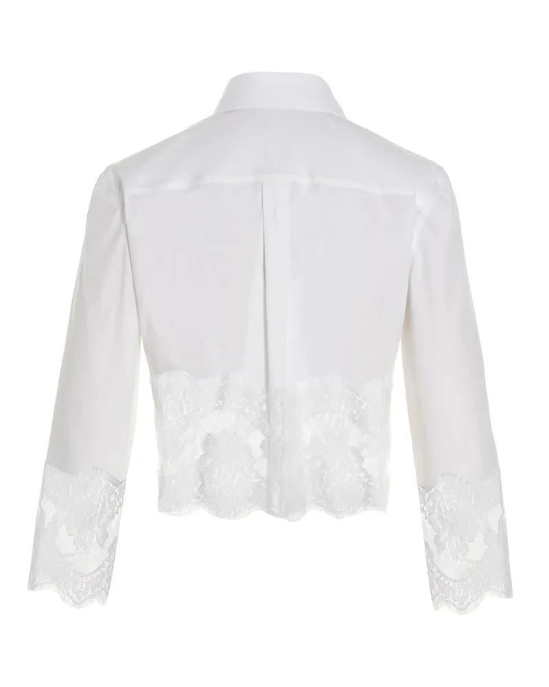 Dolce & Gabbana Women's White Cotton Blouse White