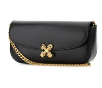 Flower Crossbody Bag — Black