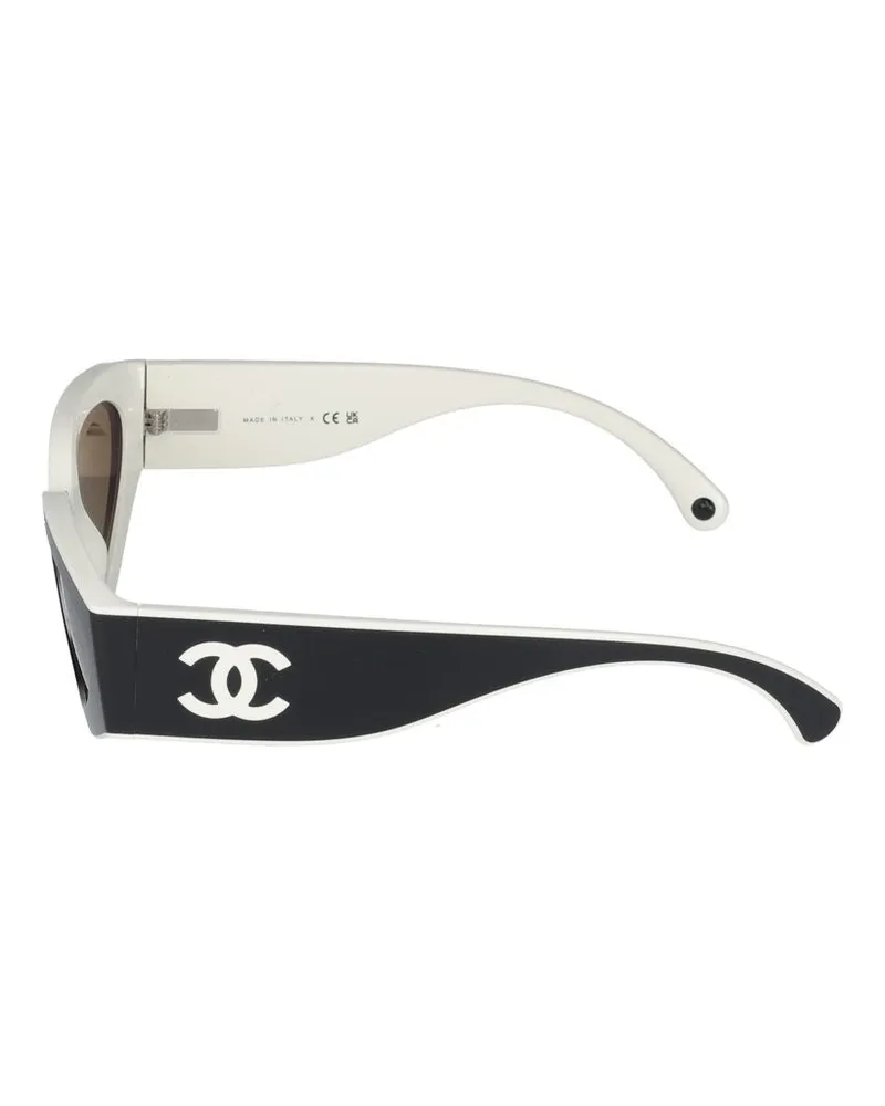 Chanel Women's Sunglasses 0ch6056 165653 20-140 Nylon Fiber Black