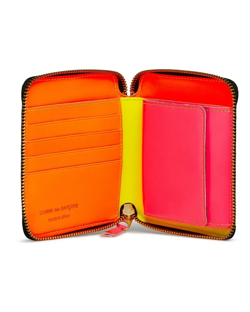 Comme des Garçons Super Fluo Wallet — Yellow Yellow