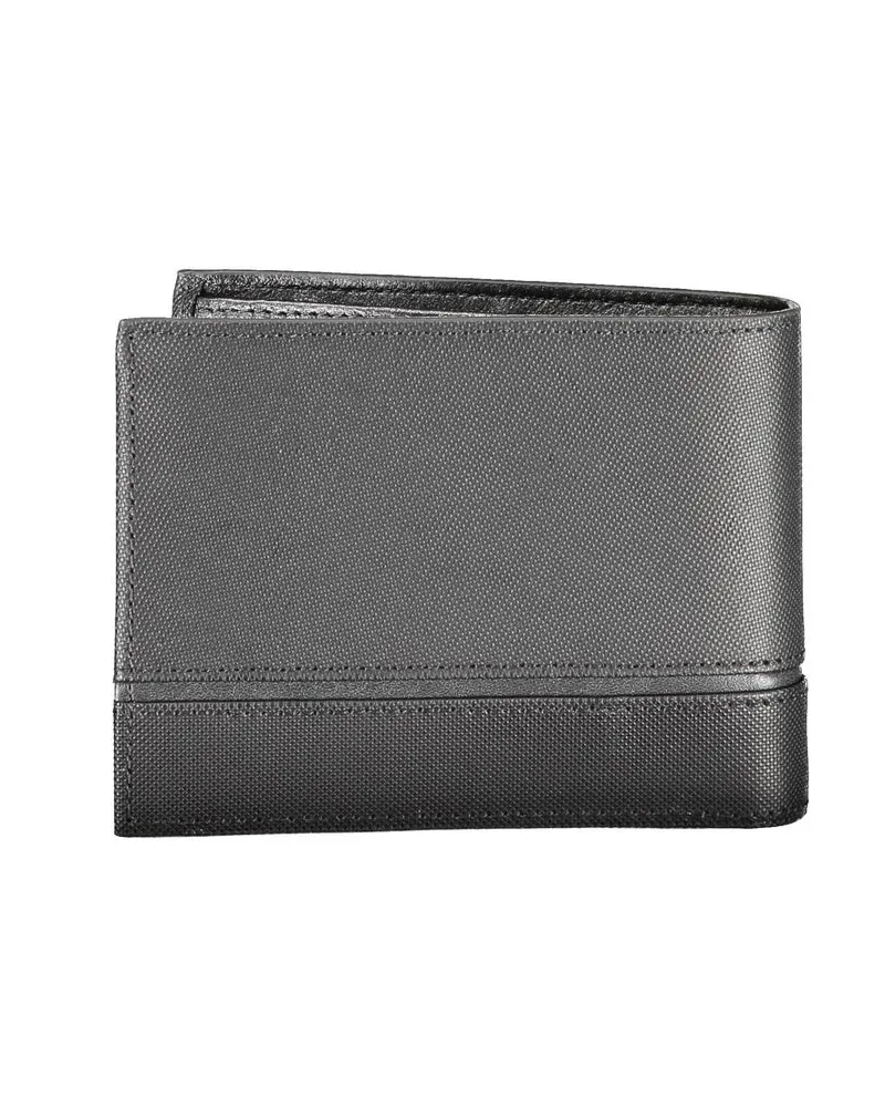 Calvin Klein Leather Wallet — Black Black