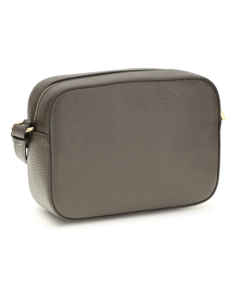 Coccinelle Women's Shoulder Bag Beat Soft Taupe Calf Leather Gray