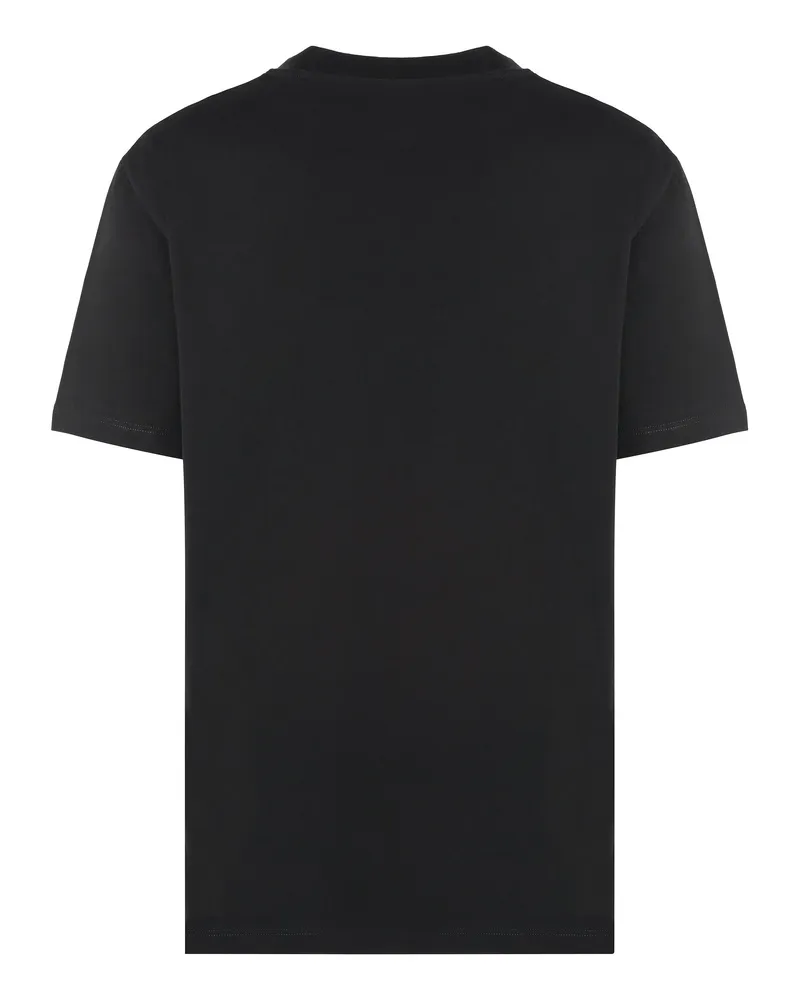 Golden Goose Women Cotton Crew-Neck T-Shirt Black T-Shirts & Jerseys Black